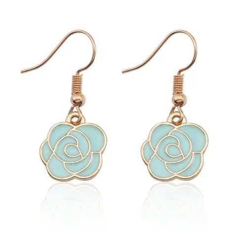 Enamel Nature Earrings