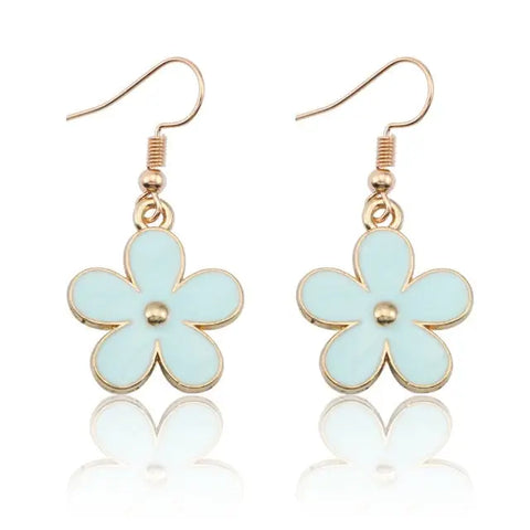 Enamel Nature Earrings