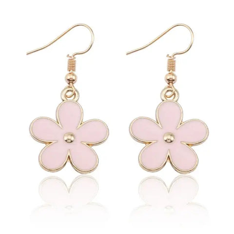 Enamel Nature Earrings