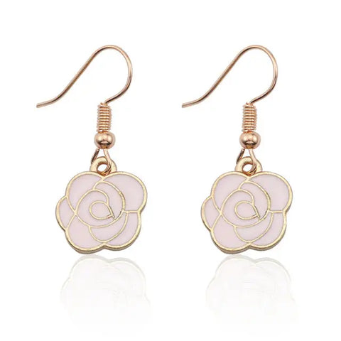 Enamel Nature Earrings