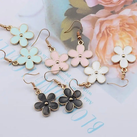 Enamel Nature Earrings