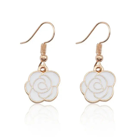 Enamel Nature Earrings