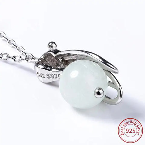 Firefly Grow in the Dark Sterling Necklace