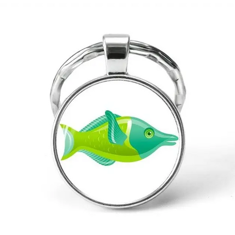 Fish Animal Keychain