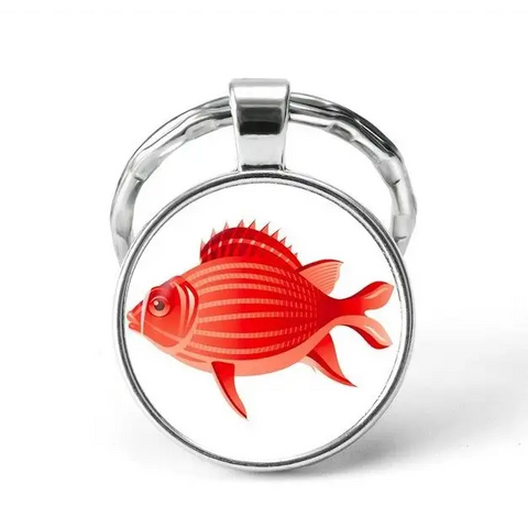 Fish Animal Keychain