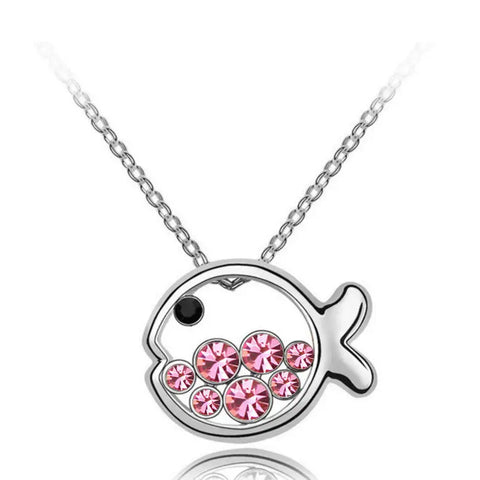 Fish Necklace  (2 Color Styles)