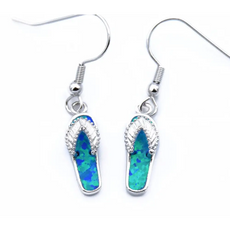 Flip Flops Opal Earrings