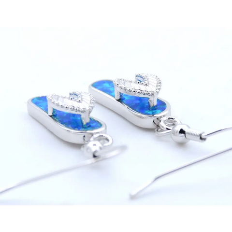 Flip Flops Opal Earrings