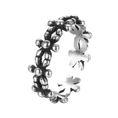 Flower Adjustable Ring