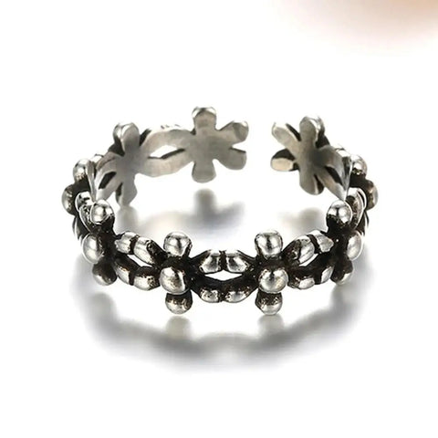 Flower Adjustable Ring
