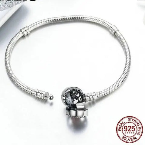 Flowers in bloom Silver Bracelet