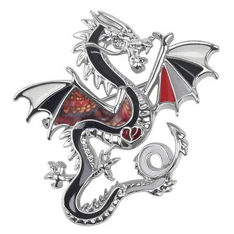 Flying Dragon Brooch
