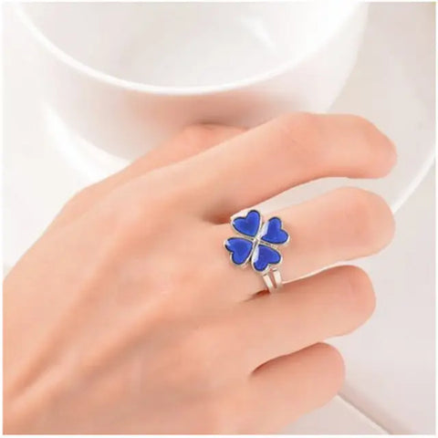 Four Leaf Clover Mood Ring