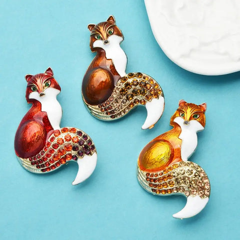 Fox Brooch
