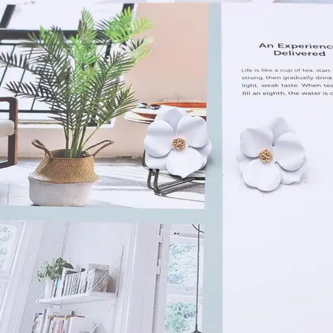 Free Anemone Earrings