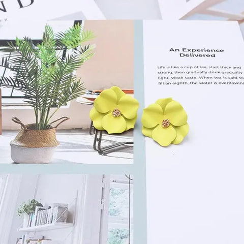 Free Anemone Earrings