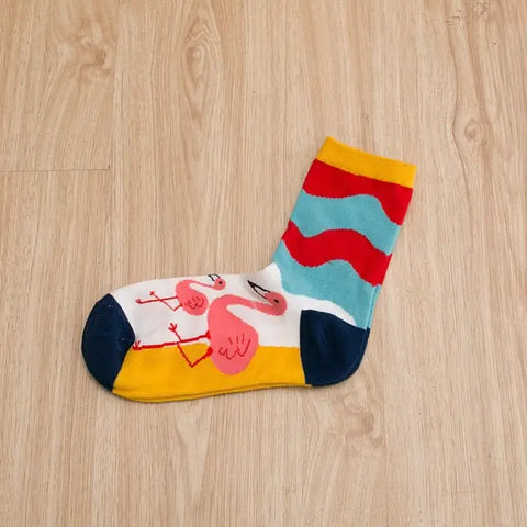 Free baby flamingo  Socks