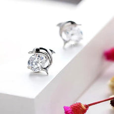 Free Bright Dolphin Earrings