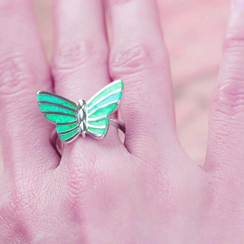 Free Butterfly Ring