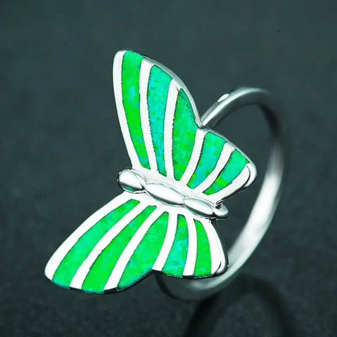 Free Butterfly Ring