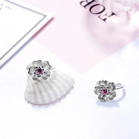 Free Cherry Tree Flower Earrings