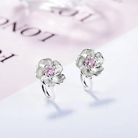 Free Cherry Tree Flower Earrings