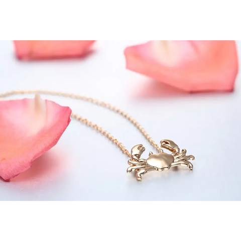 Free Cute Crab Necklace