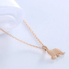 Free Dainty Dinosaur Necklace