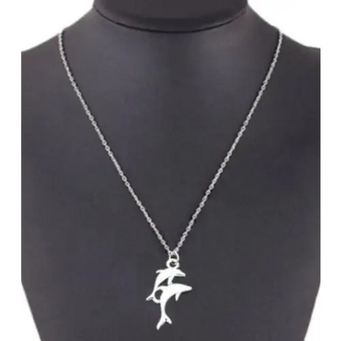 Free Double Dolphin Necklace