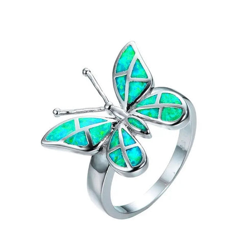 Free Flying Butterfly Ring