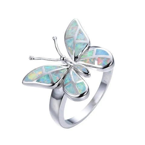 Free Flying Butterfly Ring