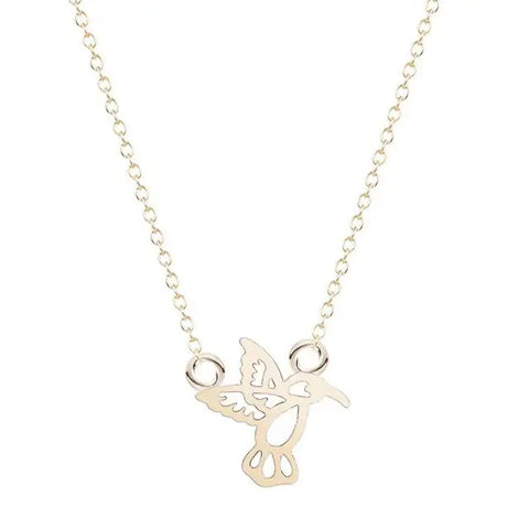 Free Hummingbird Hollow Necklace