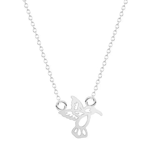 Free Hummingbird Hollow Necklace