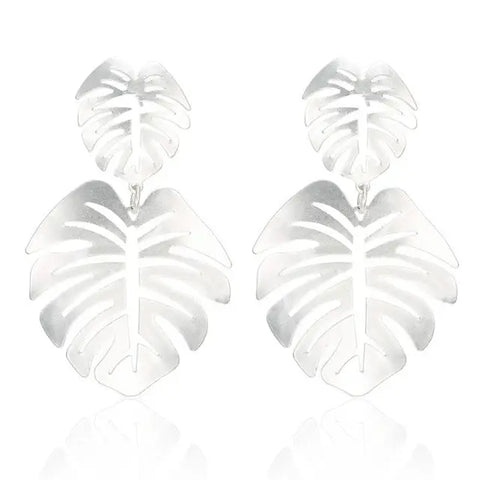 Free Leaf Long Earring