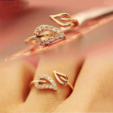 Free Leaf Ring