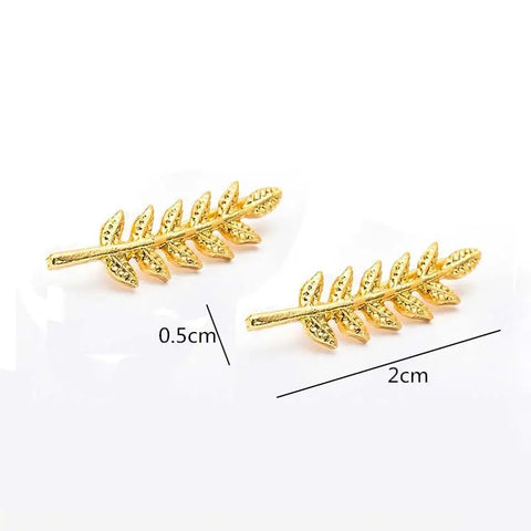 Free Leaf Shaped Earrings