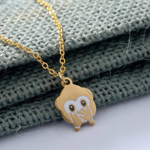Free Monkey Animal Necklace