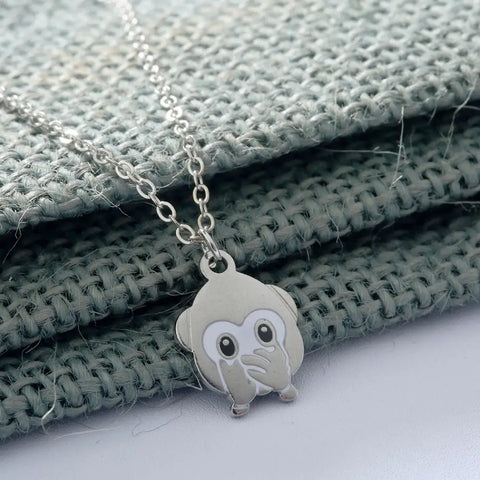 Free Monkey Animal Necklace