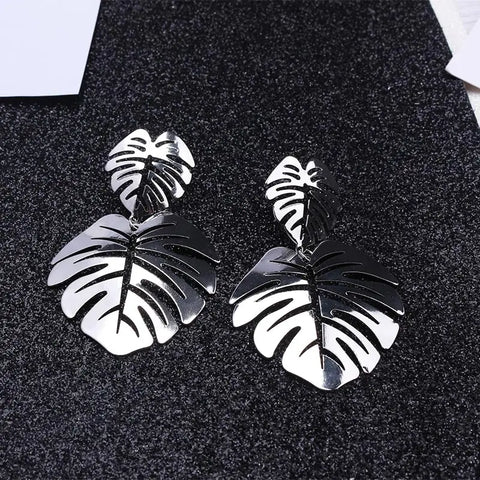 Free new leaf earrings
