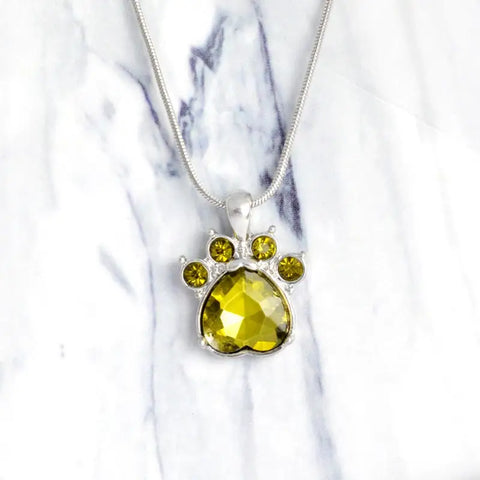 Free Paw Necklace