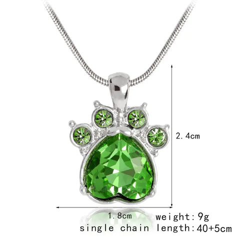 Free Paw Necklace