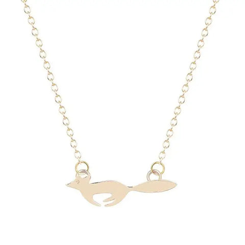 Free Running Fox Necklace