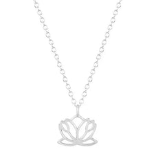 Free Silver Plant Necklace