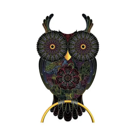 Free Watchful Owl Sticker