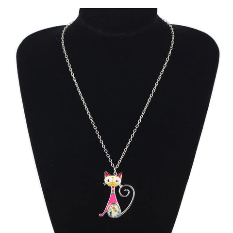 Frisky Cat Necklace