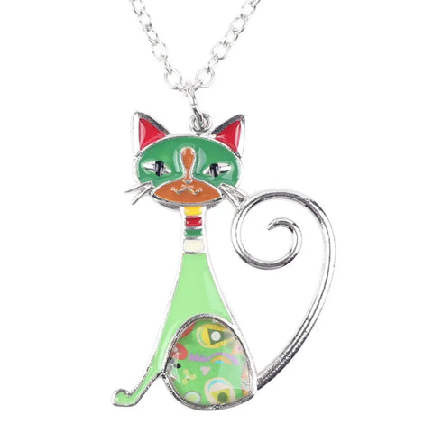 Frisky Cat Necklace