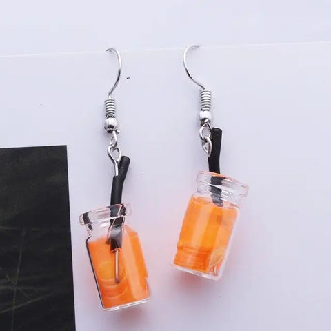 "Fruit in a Box" Earrings