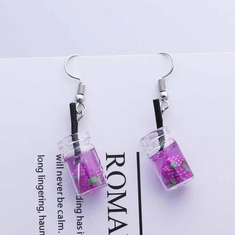 "Fruit in a Box" Earrings