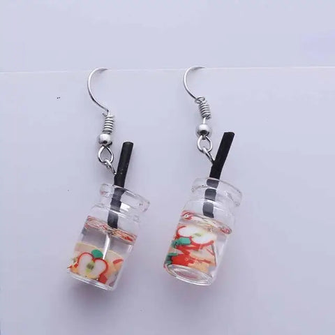 "Fruit in a Box" Earrings