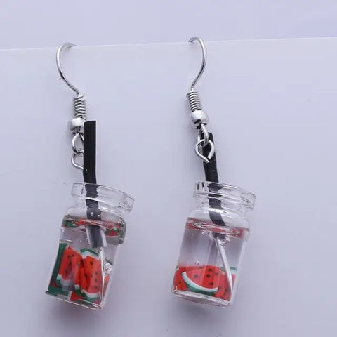 "Fruit in a Box" Earrings
